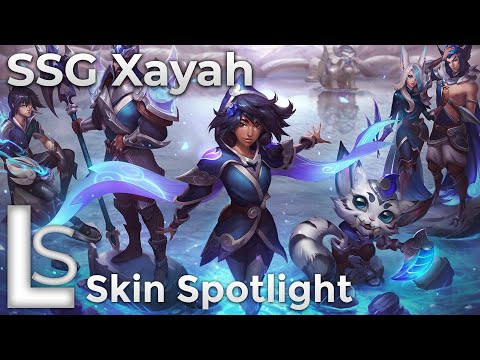 SSG Xayah - Skin Spotlight - World Champions: 2017 - League of Legends - Patch 10.24.1