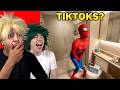 MHA Voice Actors React To EACH OTHER S TIKTOK FOR YOU PAGES