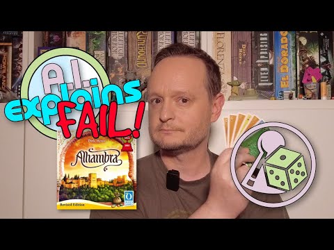 Artificial Intelligence Fails - Explaining Alhambra (Boardgame)