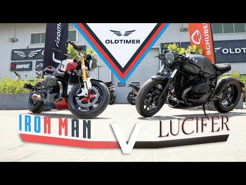 Iron man V Lucifer -  BMW R9T Lucifer | Oldtimer Middle East