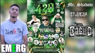 Paisa Fest Mr. Shadow | Silencer | El Cacho | EMERG LIVE In Denver CO 4/20 [CHICANO RAP 2018]