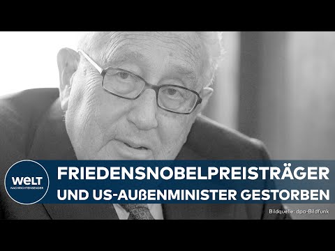 HENRY KISSINGER: Ehemaliger US-Außenminister und Nobelpreisträger im Alter von 100 Jahren gestorben