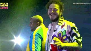 Post Malone e Kevin O Chris no Lollapalooza Brasil 2019