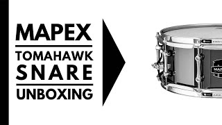 Video thumbnail for Mapex Armory The Tomahawk Snare | Unboxing by mcdrums