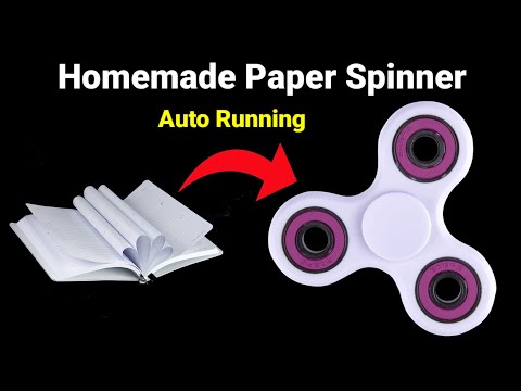 How to make a paper Fidget Spinner without bearings/How to make a Fidget Spinner outof paper#spinner