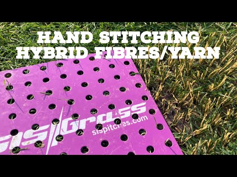 Hand Stitching Hybrid Fibres/Yarn