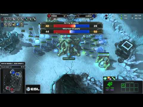 Lilbow vs Forgg Starcraft 2 WCS Europe Premiere RO32 2014 Season 1 Group C Set 4