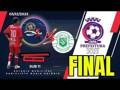 COPA BAHAMAS 2023 - SPORT CLUB JF vs CENTRO DE FUTEBOL ZICO JF - SUB 11 - 03/12/2023