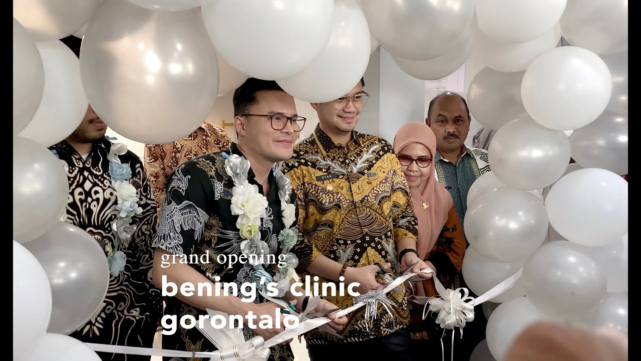 Wakil Wali Kota Gorontalo Ryan Kono Hadiri Grand Opening Bening’s Clinic Gorontalo