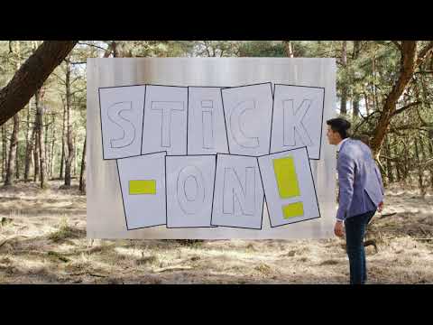 Bambook Stick-On - The sticky & roll-up whiteboard sheet