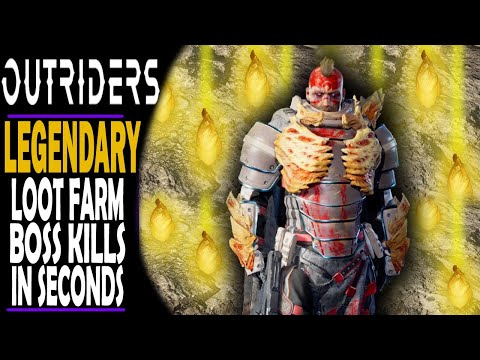 OUTRIDERS - TONS OF LOOT - INSANE EARLY LEGENDARY FARM - EPICS, RESOURCES AND MORE IN MINUTES!!