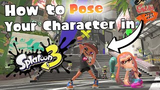 How to POSE Your Character in the Splatoon 3 Photo Mode