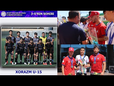 "Xorazm" U-15 jamoasi Sport maktablar ligasi. O'zbekiston kubogi musobaqasining 3-oʻrin sohibi.