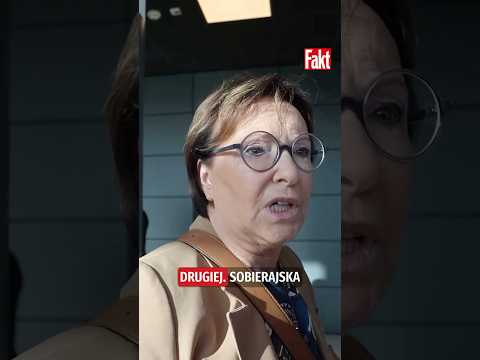 Oops! Ewa Kopacz's blunder!