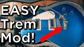 Video thumbnail for EASY Guitar Trem Bridge Mod! by BeastMade Reviews
