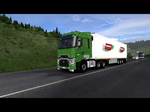 ETS2 1.39 - Euro Truck Simulator 2 - Renault Range T - Promods 2.51- RusMap - ROEXTENDED