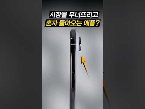 애플 : 다 없애고 돌아올게.. ㅋㅋ