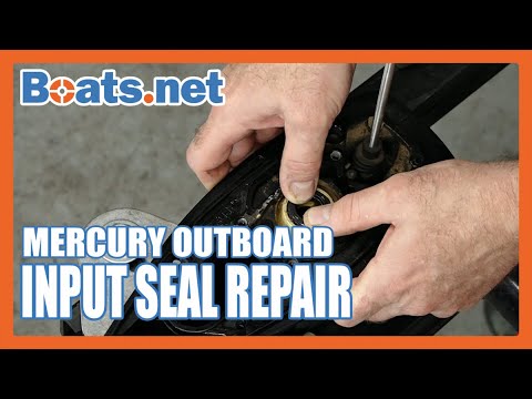 Mercury Tracker 25 Input Shaft Seal Replacement | Mercury Outboard Lower Unit Seal Replacement