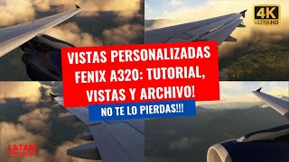 FENIX A320 V 2 BLOCK 2 CUSTOM VIEWS FOR IAE AND CFM VARIANTS by LATAMSIMPILOT video