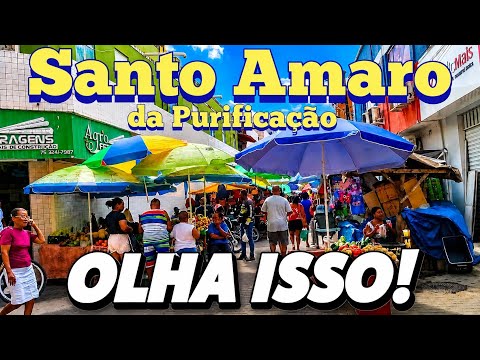 Como está a famosa cidade de Santo Amaro Bahia em 2026?