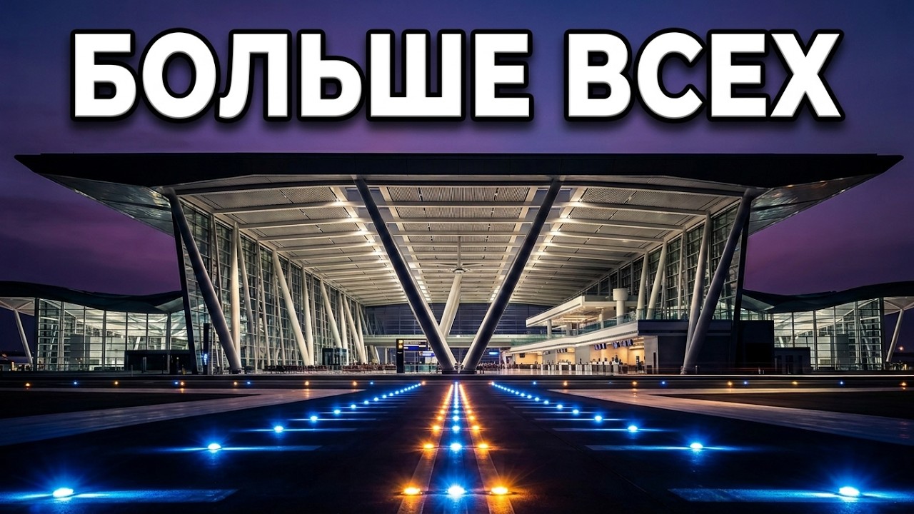 Африка строит крупнейший аэропорт в мире — это изменит всё