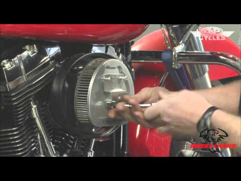 How to Remove 2010 Stock Harley Davidson Air Cleaner • J&P Cycles