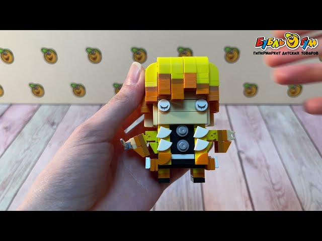 Конструктор Lanson Toys Demon Slayer Дзэницу Агацума 258дет с 6лет - видео