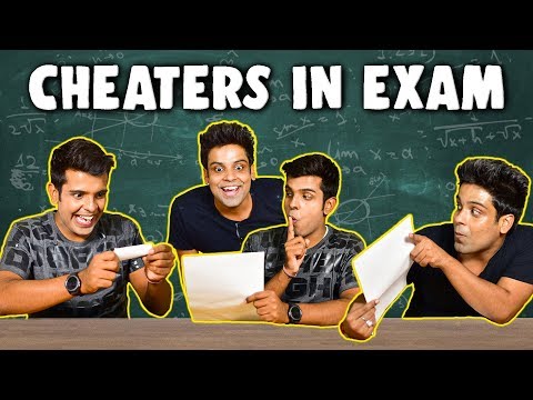 Types of CHEATERS In EXAM | The Half-Ticket Shows