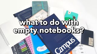 8 WAYS to Fill Up Empty Notebooks!
