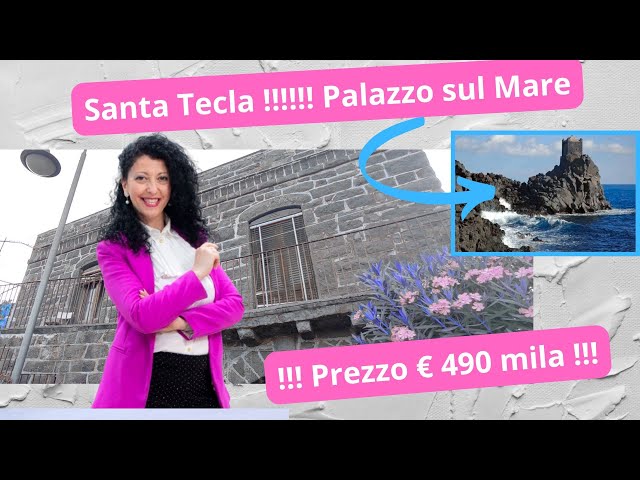 Palazzo Unico e Singolo con Corte e Pozzo a Scalo Pennisi fronte Mare sul Porticciolo