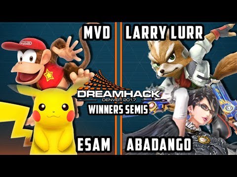DHDEN17 Smash 4 - PG | MVD & PG | ESAM Vs. MSF | Larry Lurr & LG | Abadango - Wii U Doubles WSF