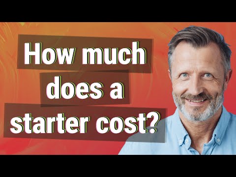 Average Cost To Replace A Starter