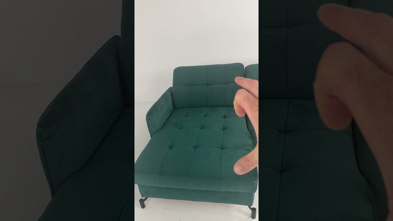 Narożnik Lorelle - mały, nowoczesny z funkcją spania - Meblobranie.pl