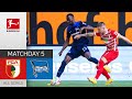 Richter Tops his Comeback! | FC Augsburg - Hertha Berlin 0:2 | All Goals | Matchday 5 – Bundesliga