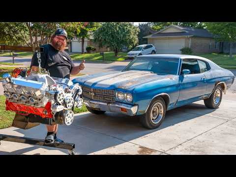 We Put A 10.3L Engine In A 56 Year Old Car And Drove It Home