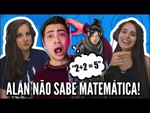 JOVENS REAGEM A ALANZOKA - NÃO SEI MATEMÁTICA! - MELHORES CLIPES