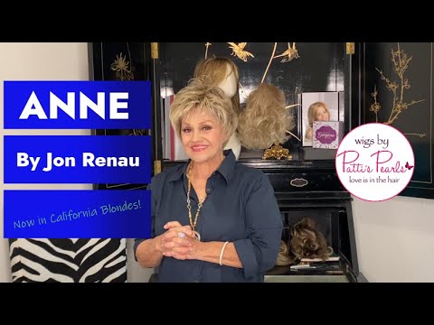 Anne by Jon Renau - now in California Blondes!  WigsByPattisPearls.com Wig Review