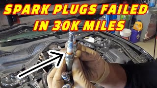 FORD ECO-BOOST ENGINE CHEWING THROUGH SPARK PLUGS! HOW TO REPLACE SPARK PLUGS ON A FORD 2.3L ENGINE