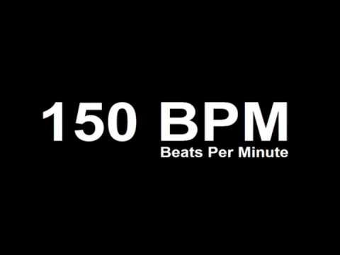 150 BPM Beats Per Minute Metronome Click Track