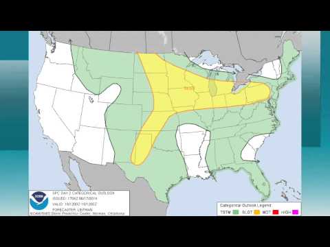 June 17 Weather Xtreme Video - Afternoon Edition