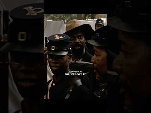 “Every day like Christmas”🎁 #Glory #civilwar #movie #film #cinema