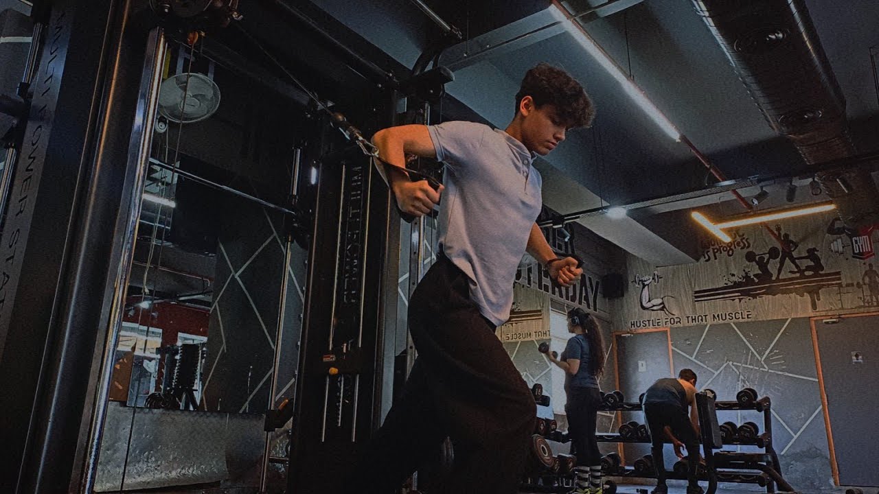 Mini Workout Vlog, Push Day...