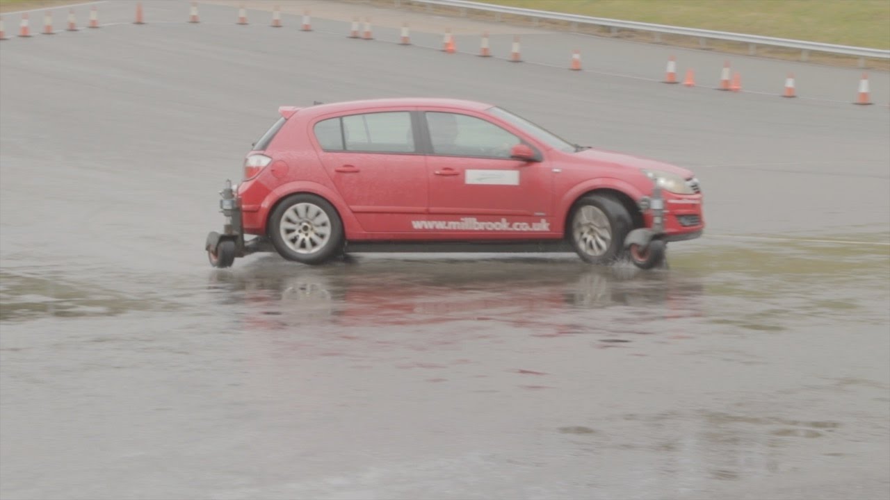 MORE driving course at Millbrook