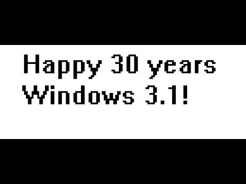 Windows 3.1 (30th anniversary)