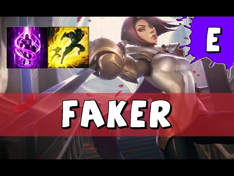 SKT T1 Faker as Fiora vs Lulu TOP - S6 Preseason Challenger SoloQ - League of Legends