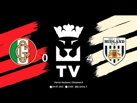 CSD Garibaldi (0) vs (4) SDP Midland  | Partido Completo
