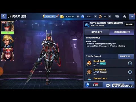 T3 Sharon Rogers New Uniform Insane DPS MFF.🔥🔥🔥