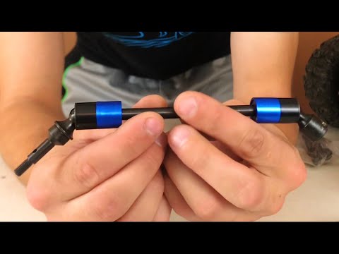 Traxxas Summit 1:10 - INSTALLING HD STEEL DRIVESHAFTS and SPIRAL CUT Diff GEARS!!