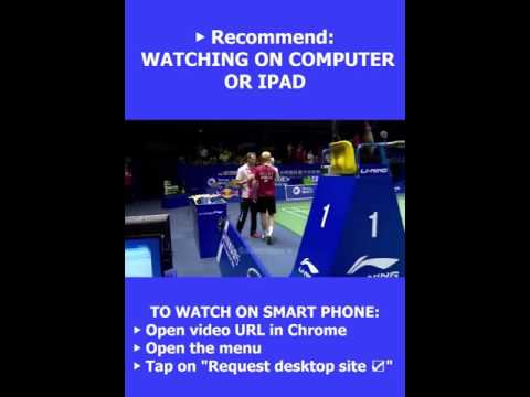 2016 Thomas Cup Emil HOLST vs CHONG Wei Feng Semi Final