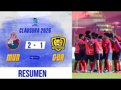 MUNICIPAL SE IMPONE EN EL TRÉBOL | Municipal 2-1 Guastatoya | Resumen Completo